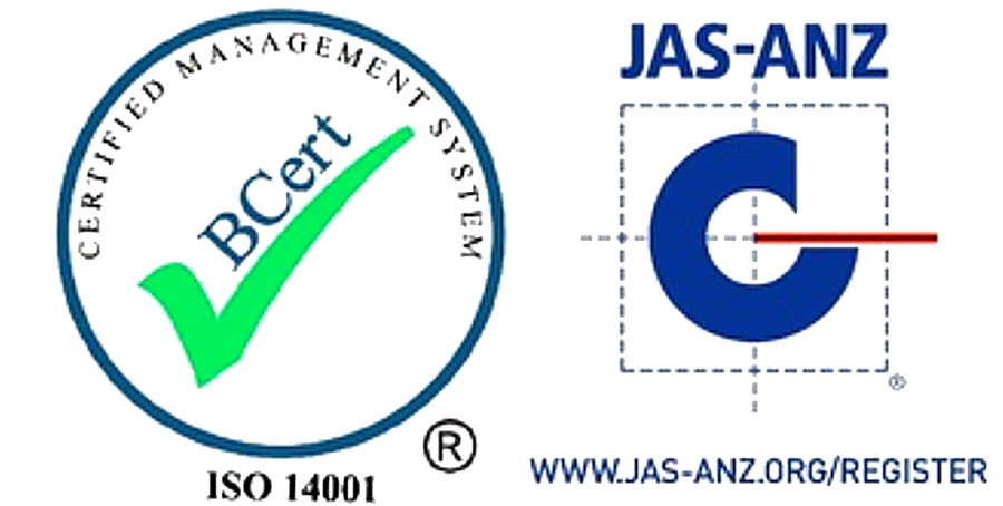 ISO 14001认证管理体系，BCert认证，JAS-ANZ认可